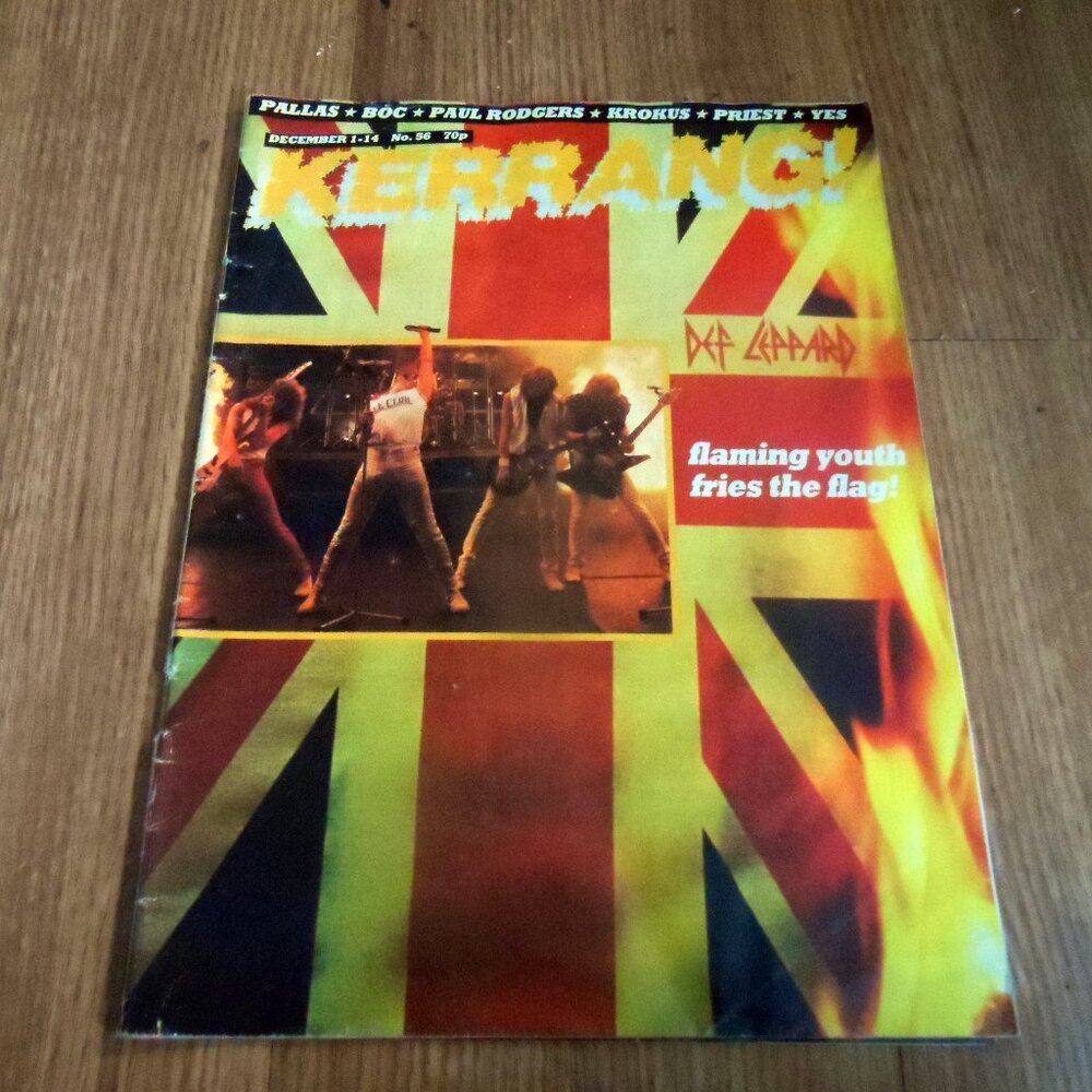 Kerrang Music Magazine Dec. 1-14 1983